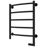 Полотенцесушитель электрический 600x500 черный матовый МЭМ правый Сунержа Галант 2.0 31-5201-6050