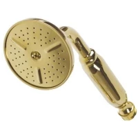 Ручной душ золото 24 карат, ручка золото 24 карат Cezares CZR-U-D1FC-03/24-M