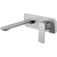 Смеситель для раковины Wonzon & Woghand Diamond WW-88869011-BN встраиваемый, никель матовый