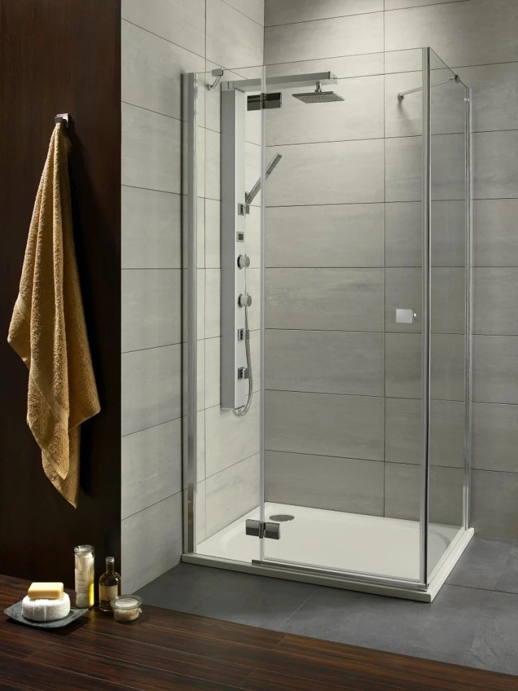 

Душевой уголок Radaway Almatea KDJ 90 L×80 коричневое