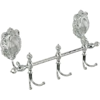 Планка с крючками Migliore Cleopatra ML.CLE-60.739.CR для ванны, хром