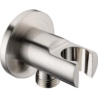 Подключение для душевого шланга с держателем Grocenberg GB102NK никель