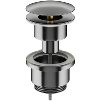 Выпуск для раковины Ceramicanova 70003GGnc универсальный, вороненая сталь