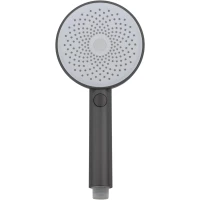 Душевая лейка Allen Brau Priority 5.31B20-MG 130 мм, 3 режима, графит матовый