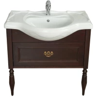 Тумба дуб тёмный шоколад 83 см Roca America Evolution L ZRU9302959