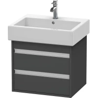 Тумба графит матовый 55 см Duravit Ketho KT663604949
