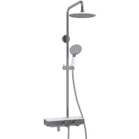 Душевая система 225 мм WasserKRAFT Aller A113.067.058.CH Thermo