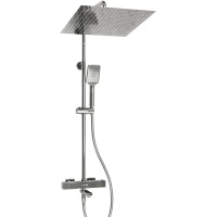 Душевая система 400 мм WasserKRAFT A199.119.126.087.CH T