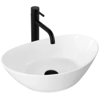 Раковина-чаша Rea Kate REA-U6802 45x27 см, накладная, белый