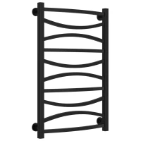 Полотенцесушитель водяной 800x500 черный матовый Сунержа Ажур 31-0255-8050