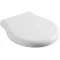 Сиденье для унитаза белый/хром Globo Paestum PA020bi/cr - 1