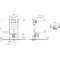 Комплект подвесной унитаз + система инсталляции VitrA Integra Square 9856B003-7207 - 6