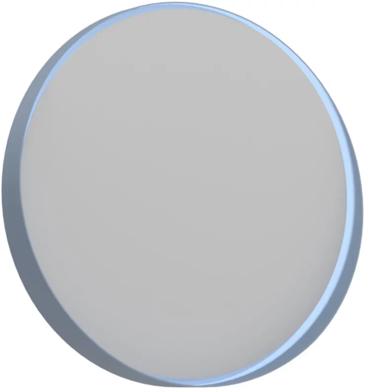Зеркало 75x75 см голубой матовый ORKA Moonlight 3001335