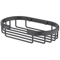 Мыльница Aquatek AQ4956MB настенная, черный матовый