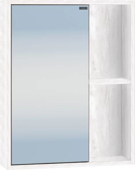 Зеркальный шкаф Санта Прима 700343 50x65 см L/R, светлый дуб гладиолус крупно ковый прима верде 3 шт