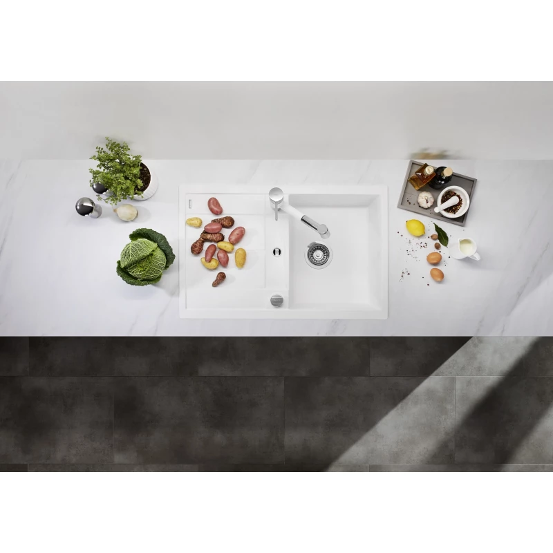 Кухонная мойка Blanco Metra 45S Compact темная скала 519573