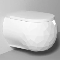 Унитаз подвесной Bien Pent PNKA052N1VP0W3000 безободковый, с сиденьем микролифт, белый