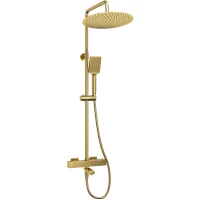 Душевая система 300 мм WasserKRAFT Aisch A199.262.201.BG T