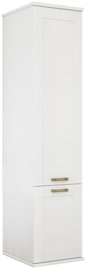 Пенал подвесной белый матовый R Sanflor Ванесса C000005889 - фото 2