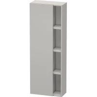 Пенал Duravit DuraStyle DS1238L0707 подвесной L, бетонно-серый матовый