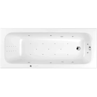 Акриловая ванна Whitecross Vibe 0105.180075.100.ULTRANANO.CR 179,5x75 см, с гидромассажем, белый