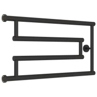 Полотенцесушитель водяной 320x650 темный титан муар Сунержа High-Tech model 