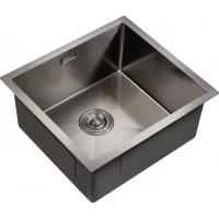 Кухонная мойка Milacio Denia 48 вороненая сталь MC.77449