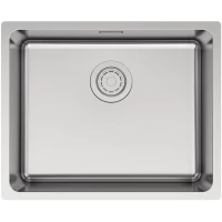 Кухонная мойка Paulmark Yuni YU54-BS 54x44 см, нержавеющая сталь