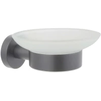 Мыльница Aquatek Вега AQ4003BGM настенная, оружейная сталь матовый