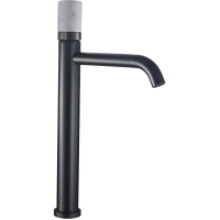 Смеситель для раковины Boch Mann Stella Stone BM9971 черный матовый