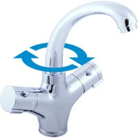 Смеситель для раковины термостатический Rav Slezak Dunaj Termostat TRM26.5