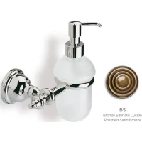 Дозатор для жидкого мыла Stil Haus Elite EL30(25) настенный, бронза