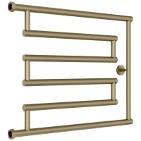 Полотенцесушитель водяной 500x650 золотой шелк Сунержа High-Tech+ model 