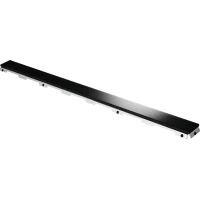 Стеклянная панель 1443 мм Tece TECEdrainline glass черный 601592