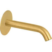 Излив для ванны Remer X Style 91XF90BG 160 мм, золотой матовый