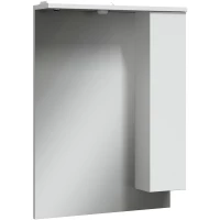 Зеркальный шкаф Belux Мадейра В 65 Ш 4810924291585 65x90 см R, белый глянец