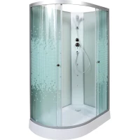 Душевая кабина 120x80x200 см Deto L902RNGM интимато