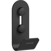 Крючок Sonia Quick 188871 для ванны, черный матовый