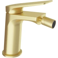 Смеситель для биде Aqueduto Fino FIN0550 золотой матовый