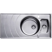 Кухонная мойка Teka Zeno 60B 10000033 98x50 см, декоративная сталь
