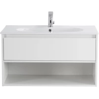 Тумба Bianco Opaco 100 см BelBagno Kraft KRAFT-1000-1C-SO-BO