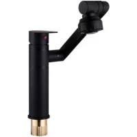 Смеситель для раковины Fashun A4017-7 черный матовый