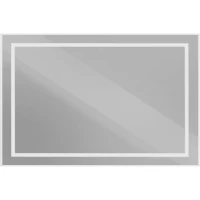 Зеркало BelBagno Kraft SPC-KRAFT-1200-800-SENS-AL 120x80 см, с LED-подсветкой, сенсорным выключателем, алюминий