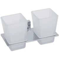 Стакан двойной Veragio Ramba Cromo VR.RMB-4942.CR