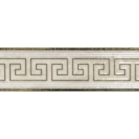 Бордюр Ape Ceramica Cenefa Sabba Matt Gold 8x25