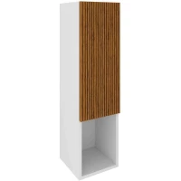 Полуколонна ЗОВ Кито KPBT подвесная R, тростник/белый матовый