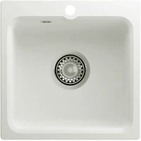 Кухонная мойка Reflexion Base RX0743WH 43x43 см, белый