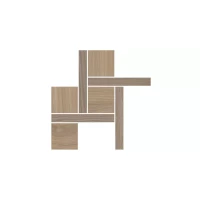 Мозаика Kerama Marazzi Альберони 2 наборный коричневый светлый  27,5x27,5 T056/SG643820