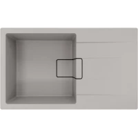 Кухонная мойка Florentina Ривьера 860 20.485.D0860.305 86x51 см, грей