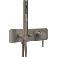 Смеситель для ванны Allen Brau Priority 5.31009-BN встраиваемый, никель матовый